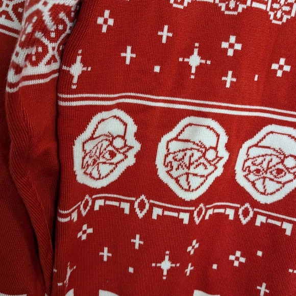 Revolt Sweaters‎ Small Ranboo Limited Edition Red Holiday Christmas Sweater - Picture 7 of 12